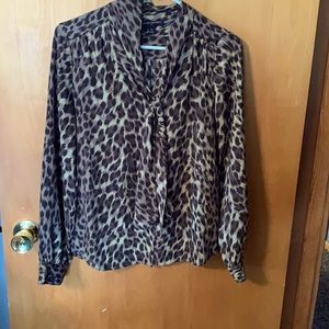 Cheetah blouse